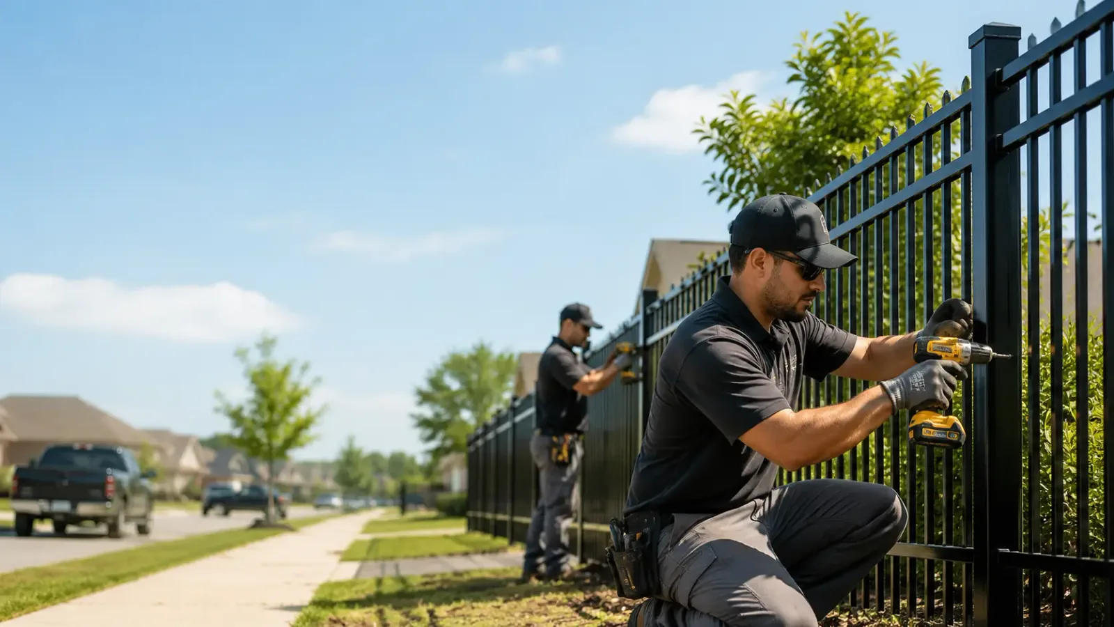 Metal Fence Installation in Warsaw, OH